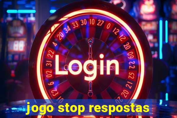 jogo stop respostas